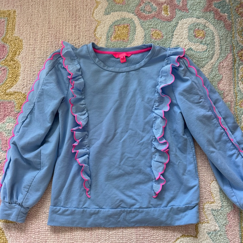 Lilly Pulitzer Women’s Ruffle Crewneck